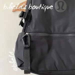 lululemon New Crew Backpack 22L (w/ Keychain) OG Old Style Black Brand New NWT New Crew Backpack 22L *Updated | Men main image 3